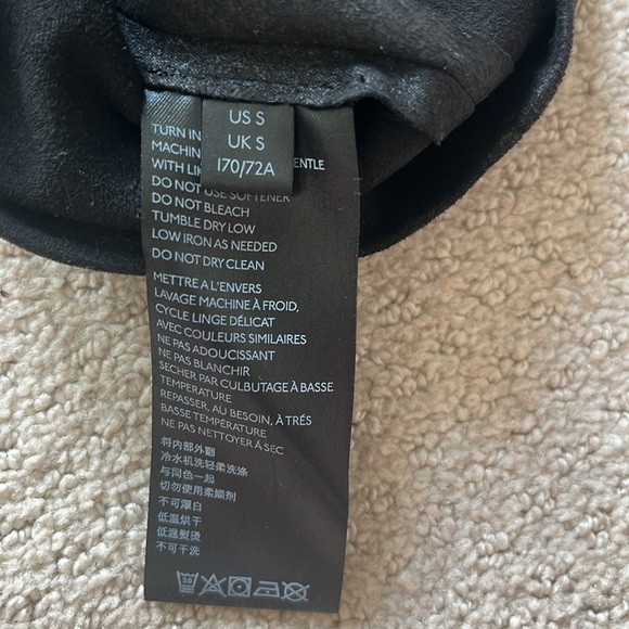 Free People Vegan Leather Mini Skirt - Picture 5 of 6